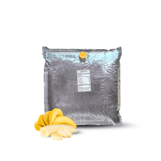 4.4 Lb Banana Aseptic Fruit Purée Bag - AFP | Aseptic Fruit Purees